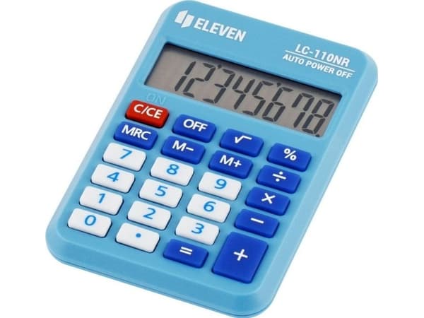 Eleven ELEVEN taskulaskin LC110NR-BL sininen