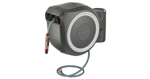 Gardena Väggslangbox RollUp Vit - 25 meter