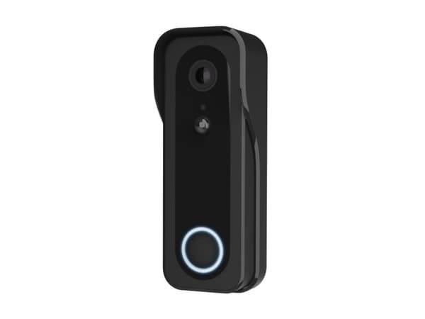 Trust DOORCAM-3000, Sort, 2,4 GHz, Android, iOS, 3 MP, MicroSD (TransFlash), 256 GB