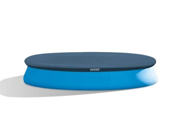 Intex 28023, Poolöverdrag, Ovanmarkspool, Rund, Blå, PVC, Polyeten, 4,57 m