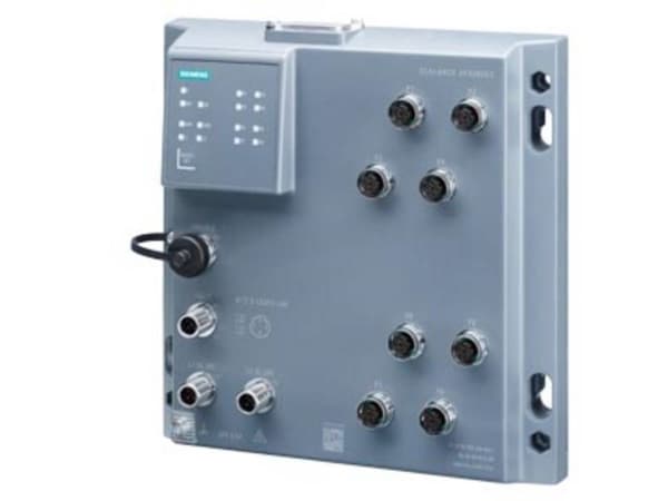 Siemens 6GK5208-0UA00-5ES6, hallinnoitu