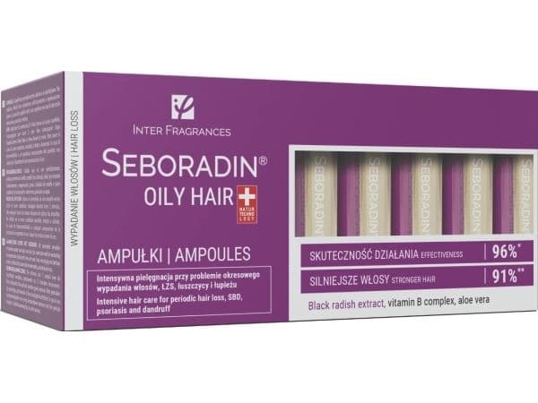 SEBORADIN_Fet hår ampuller for fet hår77ml