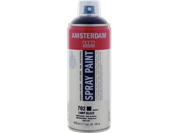 Amsterdam Spray Paint Lamp Black 702