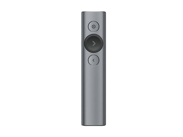 Logitech Spotlight - Presentationsfjärrkontroll - 3 knappar - skiffer