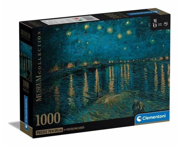 Clementoni CLE palapeli 1000 Compact Museum OrsayVanGogh 39789