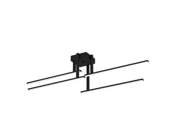 EGLO IPOLITTO LOFT 4L 3600 lm sort/hvit