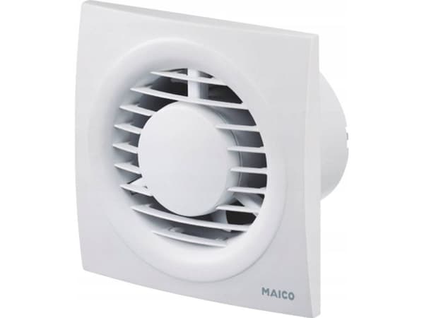 Maico ECA piano TC Particularly quiet small room fan with adjustable overrun