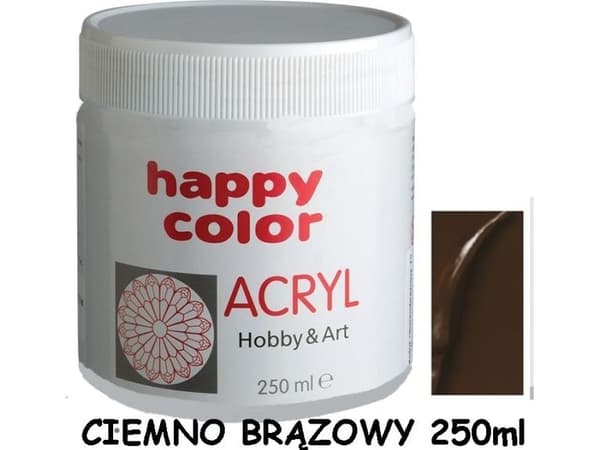 Akrylfärg 75 ml mörkbrun 7370 0075-75