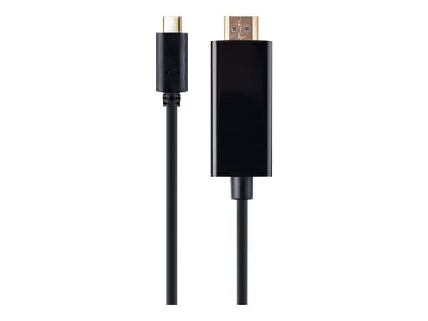 Cablexpert – sovitinkaapeli – USB-C-uros – HDMI-uros – 2 m – musta – tukee 4K Ultra HD:tä