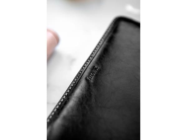 Filofax Malden Ringperm Personal Compact Zip Wrist Strap Black