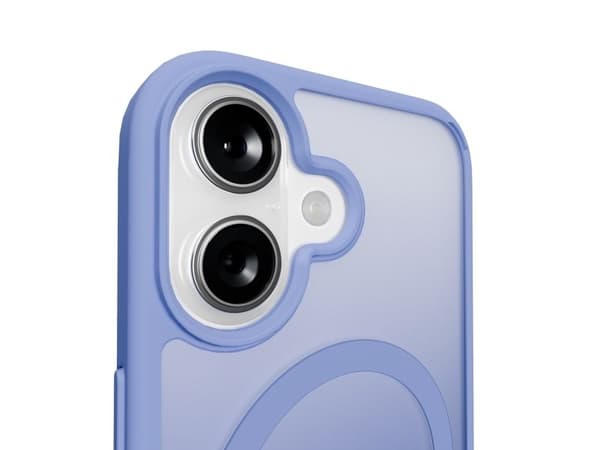 Puro gradient TPU-deksel kompatibelt med MagSafe til iPhone 17 - blå