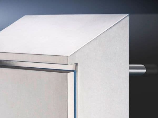 Rittal HD 4000.100, Rostfritt stål, Grå, 1 styck