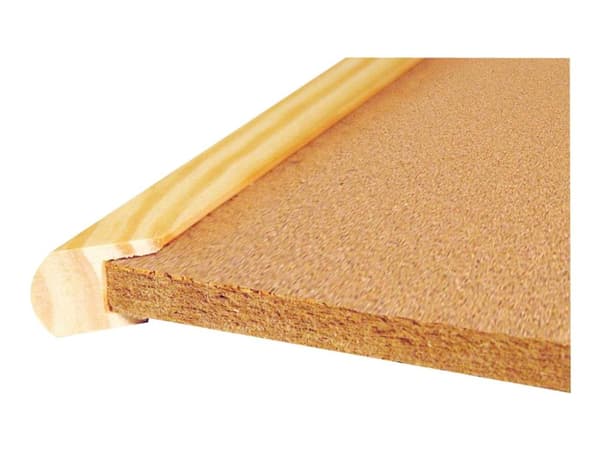 Displaybräda Esselte 120x90 cm kork med träram