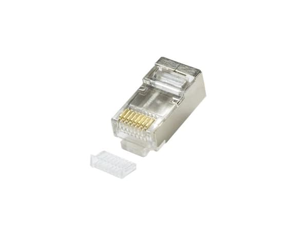LogiLink MP0004, CAT5e, Plast, Gull, 100 stykker