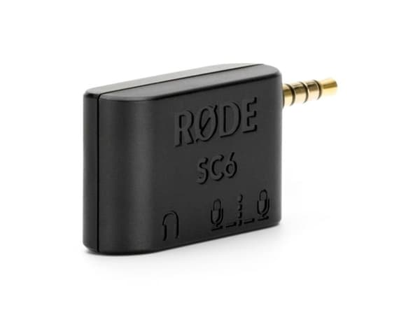 RØDE SC6, 3,5 mm, 3,5 mm, Mies, Musta, Tabletti