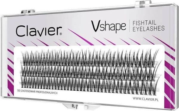 CLAVIER V-shape øyenvippe-tufser 10 mm