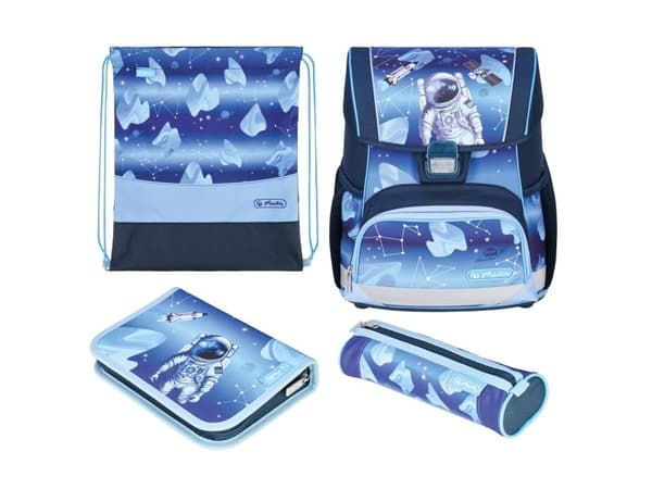 Herlitz skolesekk Schulranzen Loop Plus Cosmic Explorer