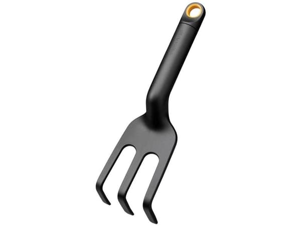 Fiskars Solid blomsterkratta svart/orange (1072102)