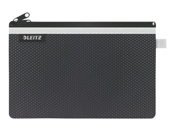 Tasku, jossa 2 lokeroa Leitz WOW Large musta - (10 kpl)