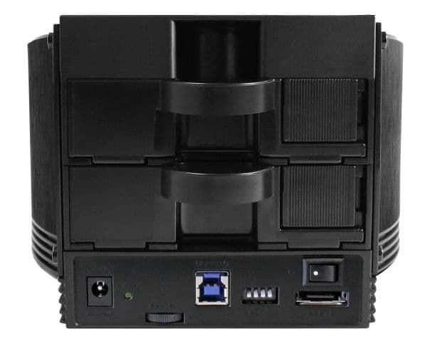 FANTEC SQ-X2RU3e - Hårddiskarray - 2 fack (SATA-600) - HDD 0 - SATA 3Gb/s, USB 3.0 (extern)