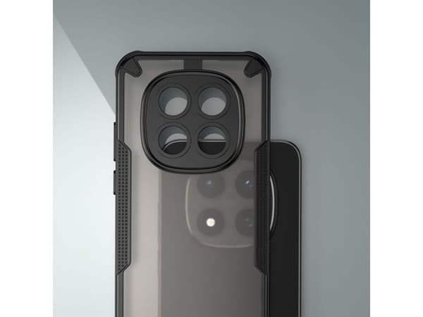 Tech-Protect Rugged Shield-deksel for Xiaomi Redmi Note 15 Pro 5G - svart