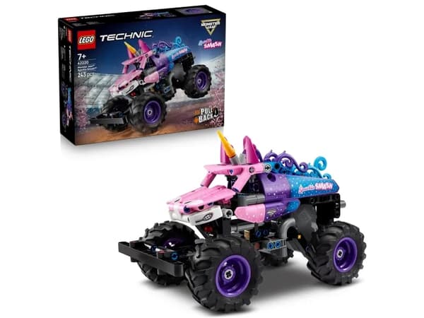 LEGO Technic 42220 Monster Jam™ Sparkle Smash™ pullback