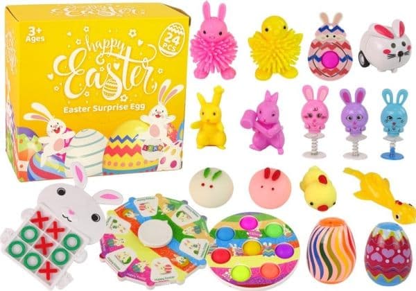 LeanToys påskfidget-leksakset 18 delar