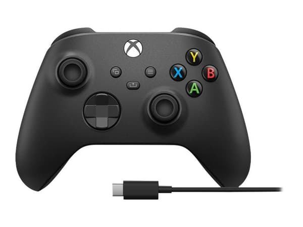 Microsoft Xbox Wireless Controller + USB-C Cable - Håndkonsoll - trådløs - Bluetooth - for PC, Microsoft Xbox One, Android, iOS, Microsoft Xbox Ser...