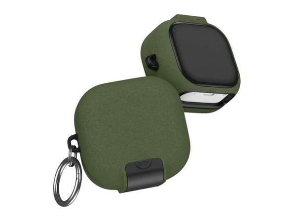 4kom.pl TECH-PROTECT Slim Hook till Samsung Galaxy Buds 4/4 Pro olivgrön