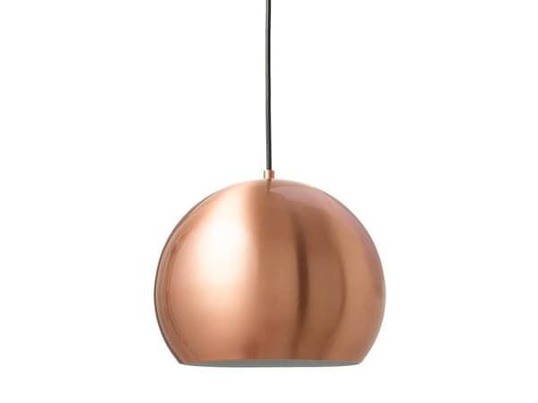 Pendellampe NICE DIA. 25 cm, børstet kobber