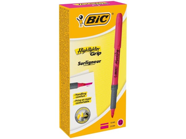 Överstrykningspenna, BIC Marking, rosa