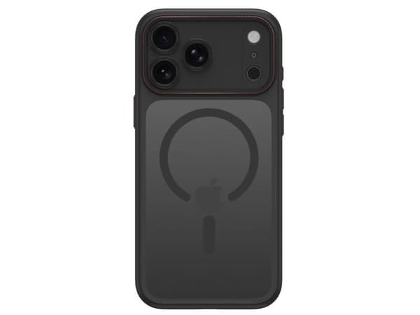 Tech-Protect MagCam MagSafe Case for iPhone 18 Pro Max / 17 Pro Max - Matte Black and Red