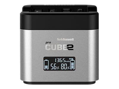 Hähnel PROCUBE2 - Batterilader - (for 4xAA, 4xAAA) + bilstrømadapter - 2.4 A