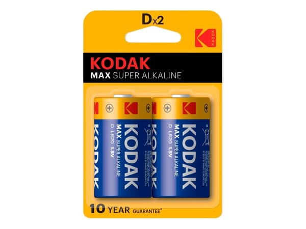 Kodak MAX - Batteri - alkaliskt