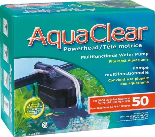 AquaClear luftningsturbinen Powerhead 50, 10 W
