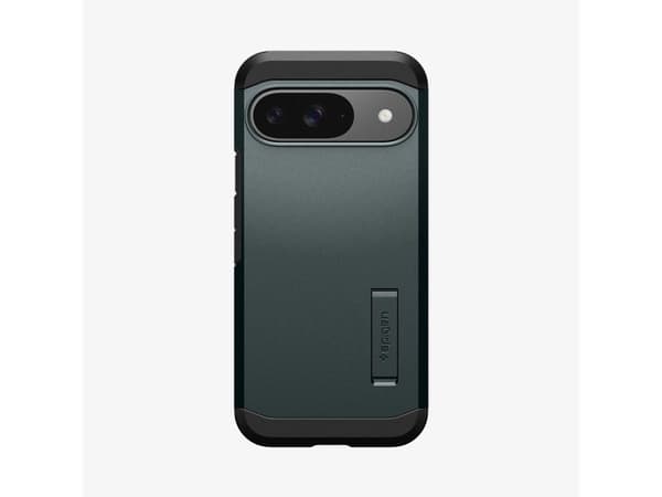Spigen ACS07694, Suojus, Google, Pixel 9 / 9 Pro, 16 cm (6.3"), Vihreä