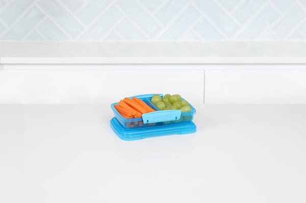 Sistema Small Split matboks 350 ml – Ocean blue