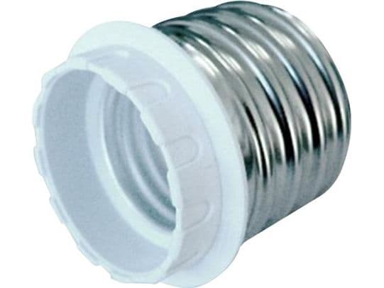 Adapter til fatning E40-E27 max 60W glødelampe