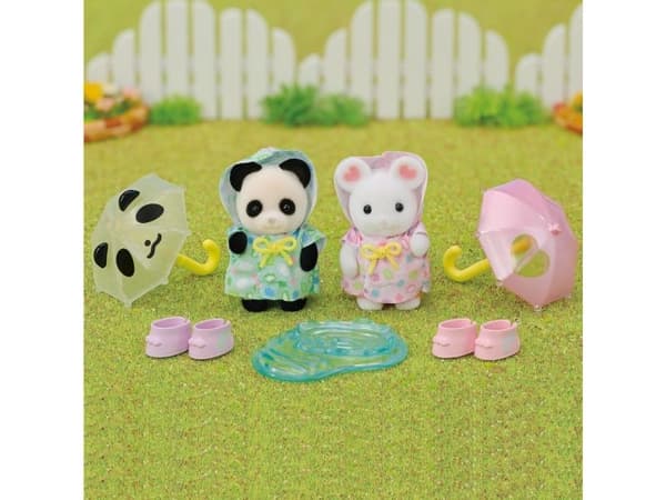 Sylvanian Families Kompisar i regnet