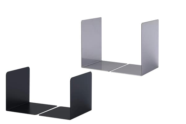 Bokstöd Durable svart - 2 st./förpackning