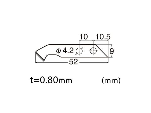 Reserveklinger, NT Cutter, BM-2P, 9 metallic