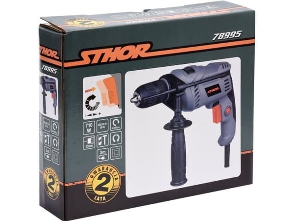 STHOR slagboremaskin 710W