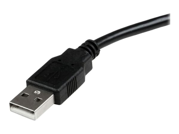StarTech.com 6 ft / 2m USB to DB25 Parallel Printer Adapter Cable - 2 Meter USB to IEEE-1284 Printer Cable - USB A to DB25 M/F (ICUSB1284D25) - Rin...