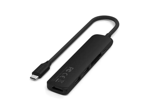 Satechi 6-in-1 - Telakointiasema - USB-C 3.2 Gen 2 - HDMI