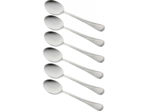 KingHoff spiseskje 6 stk KINGHOFF KH-1435 blank
