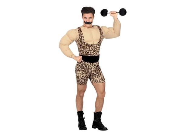 Stærk mand kostume