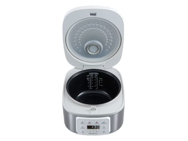 Panasonic SR-DA152WXE, Silver, Vit, 4 l, Keramiska, Knappar, 24 h, 1 m
