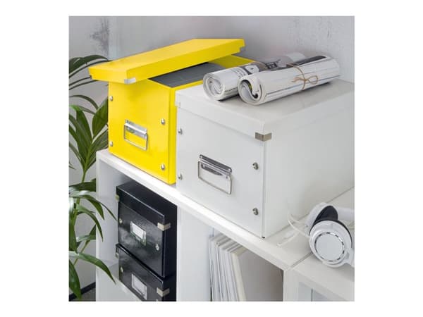 Leitz Click & Store WOW Cube Large - Lagerboks - gul