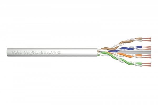 DIGITUS Professional - Bulkkabel - 100 m - UTP - CAT 6a - halogenfri - grå
