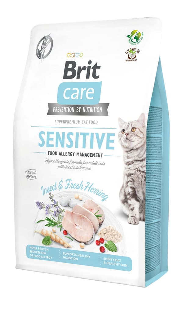 Brit Care kattfoder med insekt & strömming - grain free - 2 kg